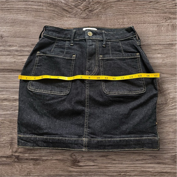 True Religion Dark Wash Denim Mini Skirt - Picture 4 of 6